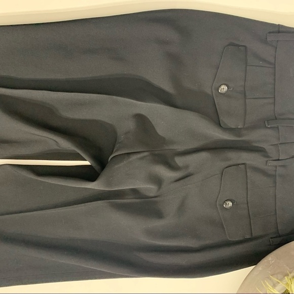 ESCADA wool Sleek Chic Solid Black Dress Pants women’s 30 - Picture 7 of 10